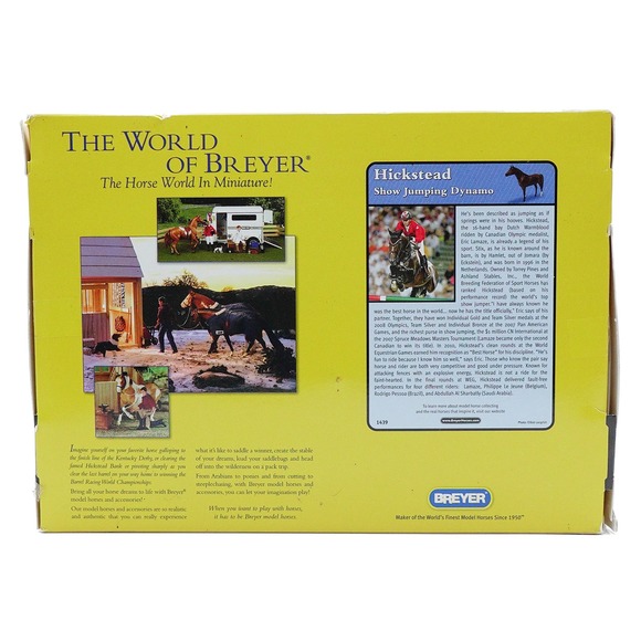 BREYER Traditional Model No. 1439 Hickstead Show Jumper‎ Trakehner Mold RETIRED - Picture 3 of 4